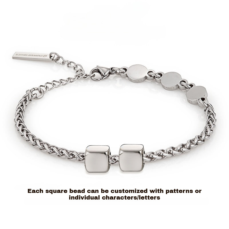 6th Anniversary Customized Women's Bracelet/Anklet Iron Anniversary