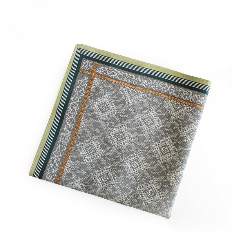 Customized Cotton-Embroidery Handkerchief with Patent-Pending CottonGuard® - A Unique Cotton Wedding Gift for 2nd Year