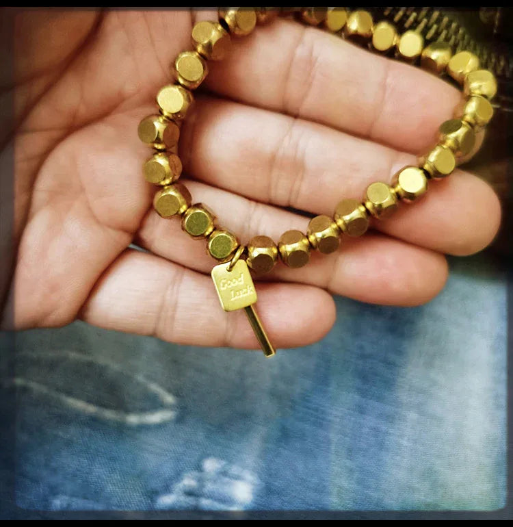 Men's Bead Japanese-style Bracelet - OOAKB