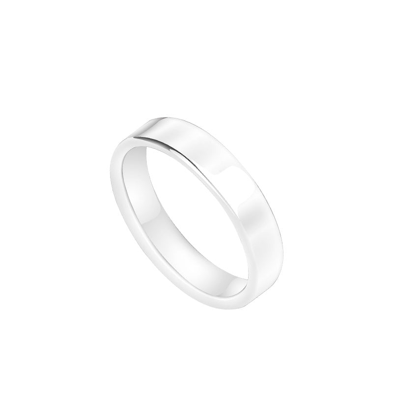 Customized Artisanal Ceramic Day-Night Couple Rings - 9th Anniversary Engraved