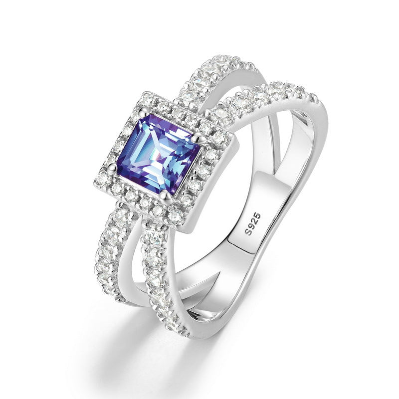 Alexandrite Personalized Temperament Ring