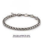 Customized Ge Cuban Bracelet - Ideal Iron Wedding Gift for Couples