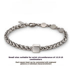 Customized Ge Cuban Bracelet - Ideal Iron Wedding Gift for Couples