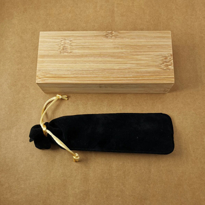 Customized H62 Brass Hammered 2-in-1 Pen - 7th Anniversary Engraved Wooden Box Set