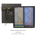 Customized Cotton-Embroidery Handkerchief with Patent-Pending CottonGuard® - A Unique Cotton Wedding Gift for 2nd Year