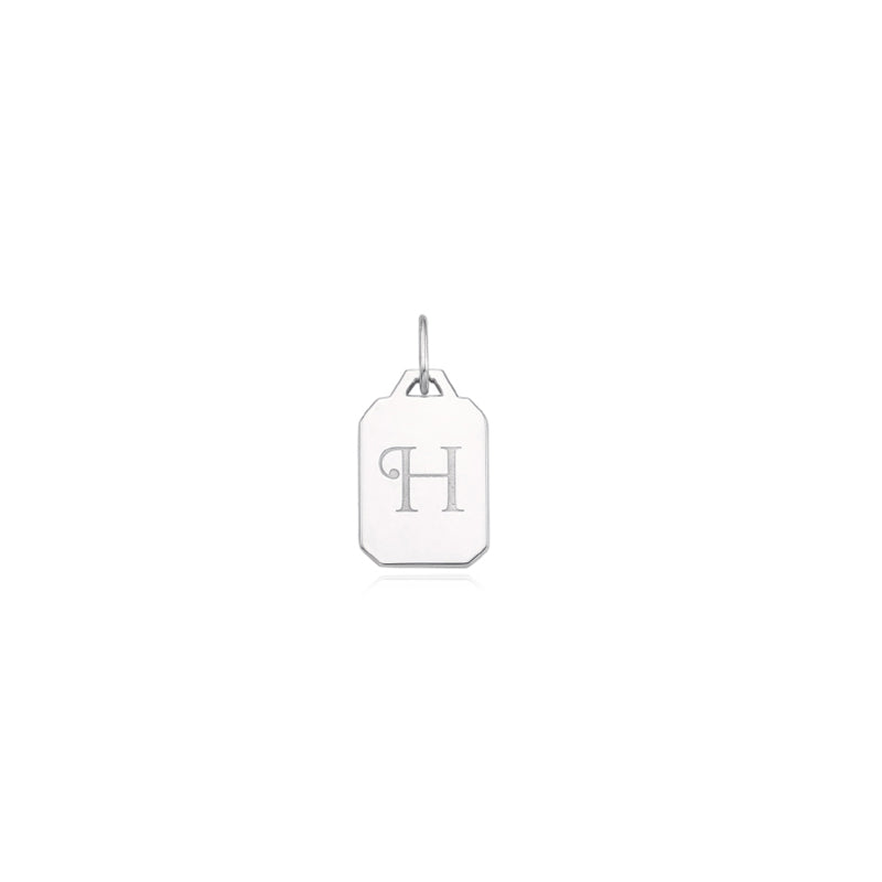 Customized 316L Titanium Couple Necklace - 6th Iron Anniversary Letter Engraved