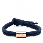 Customized Red String Couple Bracelet - 6th Iron Anniversary Engraved