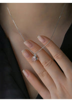 Customized Guava 4th Fruit & Flower Wedding Necklace - S925 Sterling Silver Engraved