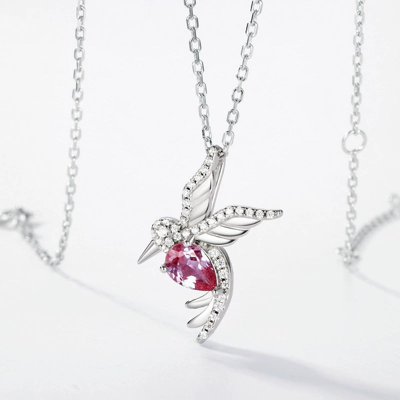 Alexandrite Guardian Wing Pendant