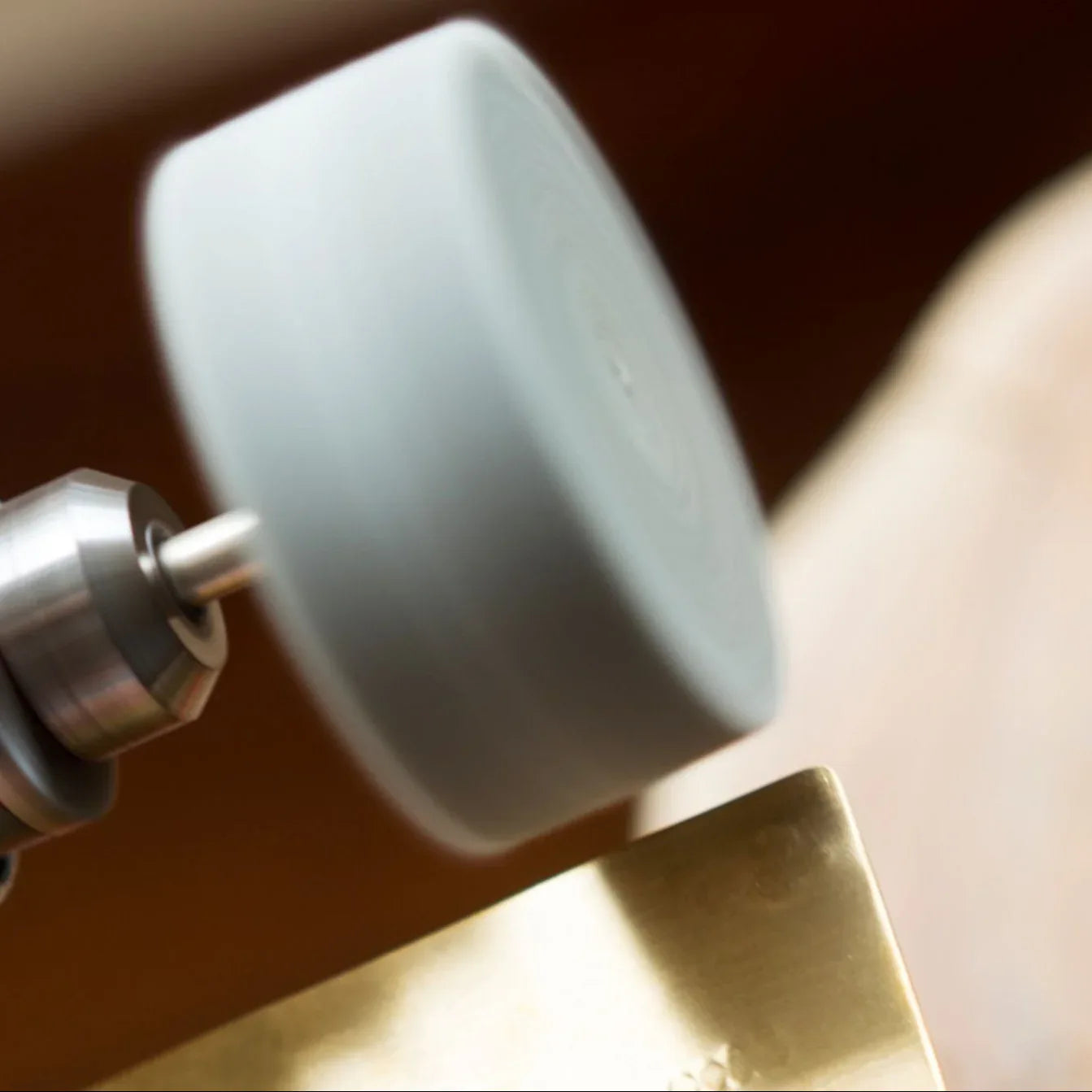 Hand-Stamped Brass Desktop Plaque - OOAKB