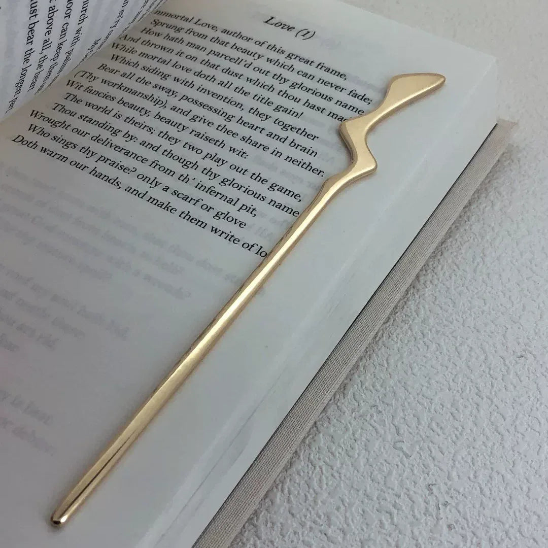 Copper Moses Staff Bookmark - OOAKB