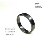 Customized Artisanal Ceramic Circle Necklace - 9th Anniversary Two-Tone Titanium Steel Design
