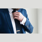 Customized Solid Wood Tie Clips - 5th Anniversary 4 Wood Types Engraved