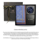 Customized Cotton-Embroidery Handkerchief with Patent-Pending CottonGuard® - A Unique Cotton Wedding Gift for 2nd Year