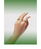 Hand - Stitched Leather Wedding Gift Customized with Colorful Inlay for 3rd Year