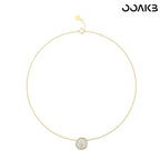 Customized Dali's Flowing Clock Necklace - Ideal Paper Wedding Gift for Women