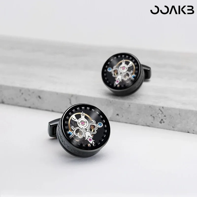 Tourbillon Gear Cufflinks - OOAKB