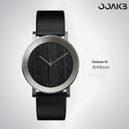Customized Paper Wedding Wooden Clock Watch - Eco-Walnut Dial