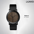 Customized Paper Wedding Wooden Clock Watch - Eco-Walnut Dial