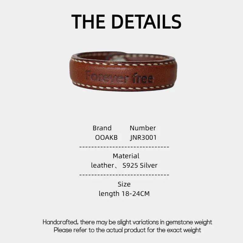 Hand - Stitched Customized Leather - OOAKB