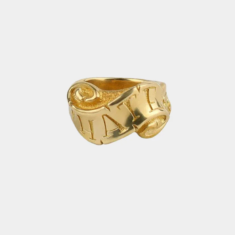 Copper/14K Gold Ribbon Ring - OOAKB