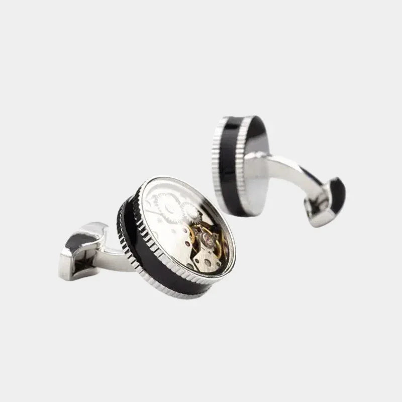 Clock Gear Cufflinks - OOAKB