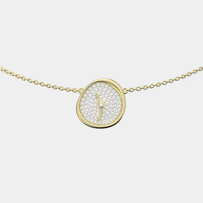 Dali's Flowing Clock Necklace - OOAKB