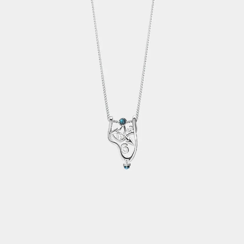 Dali Clock Necklace - OOAKB
