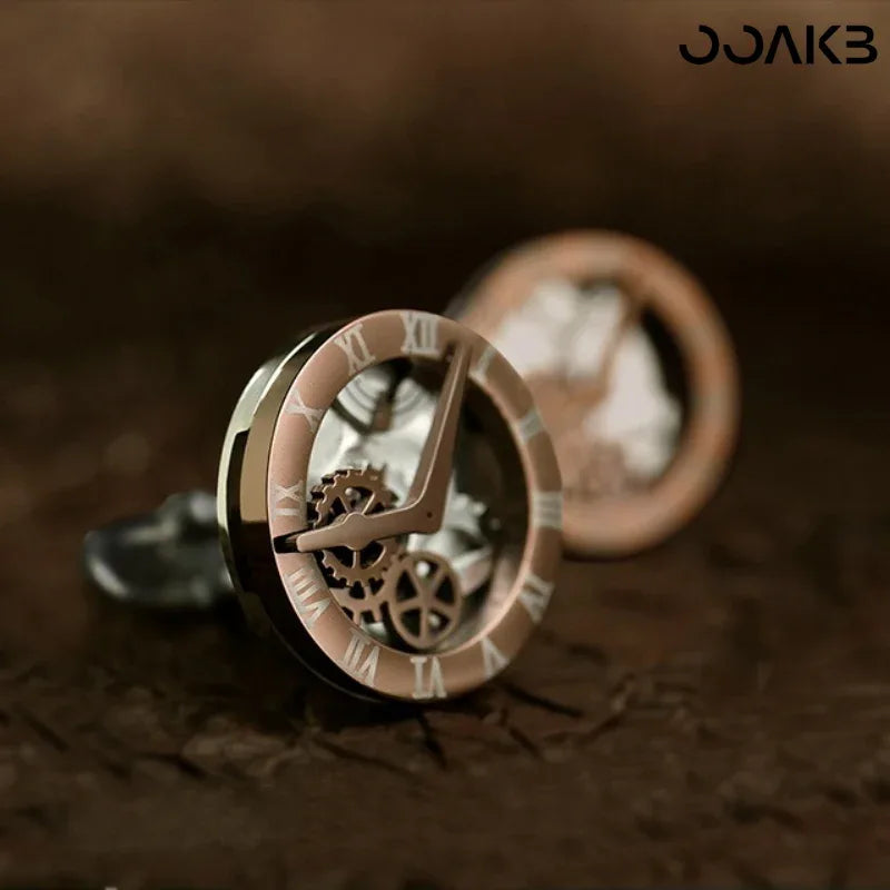 Clock Gear Cufflinks - OOAKB