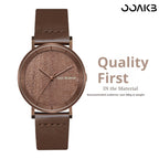 Customized Paper Wedding Wooden Clock Watch - Eco-Walnut Dial