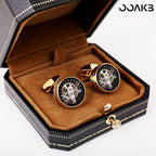 Customized Paper Wedding Tourbillon Gear Cufflinks - Engravable
