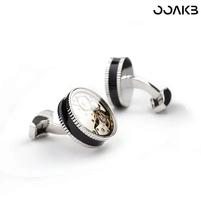 Clock Gear Cufflinks - OOAKB
