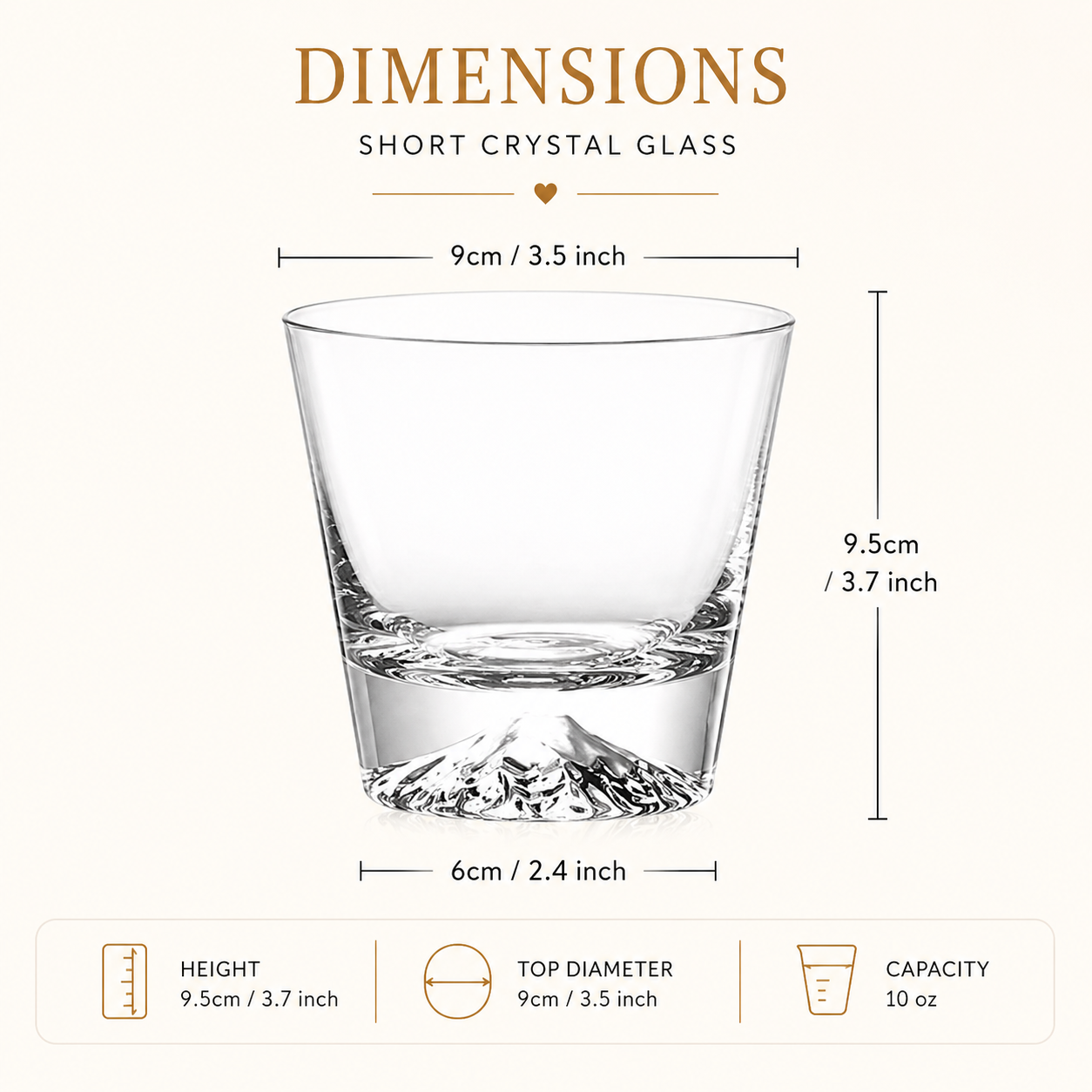 Personalized Photo Engraved Crystal Glass – Custom Portrait | 3rd Crystal Anniversary Gift for Her & Him