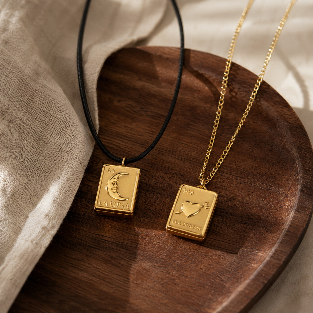 Personalized Hidden Photo Locket Necklace Pair – Anniversary Gift