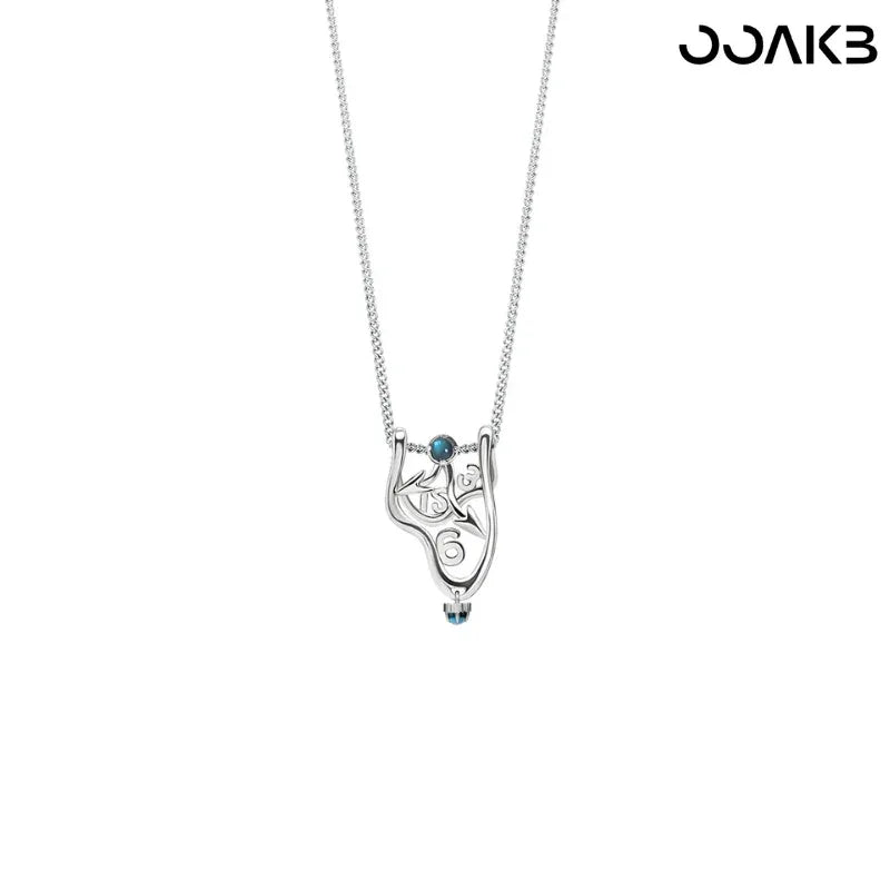 Dali Clock Necklace - OOAKB