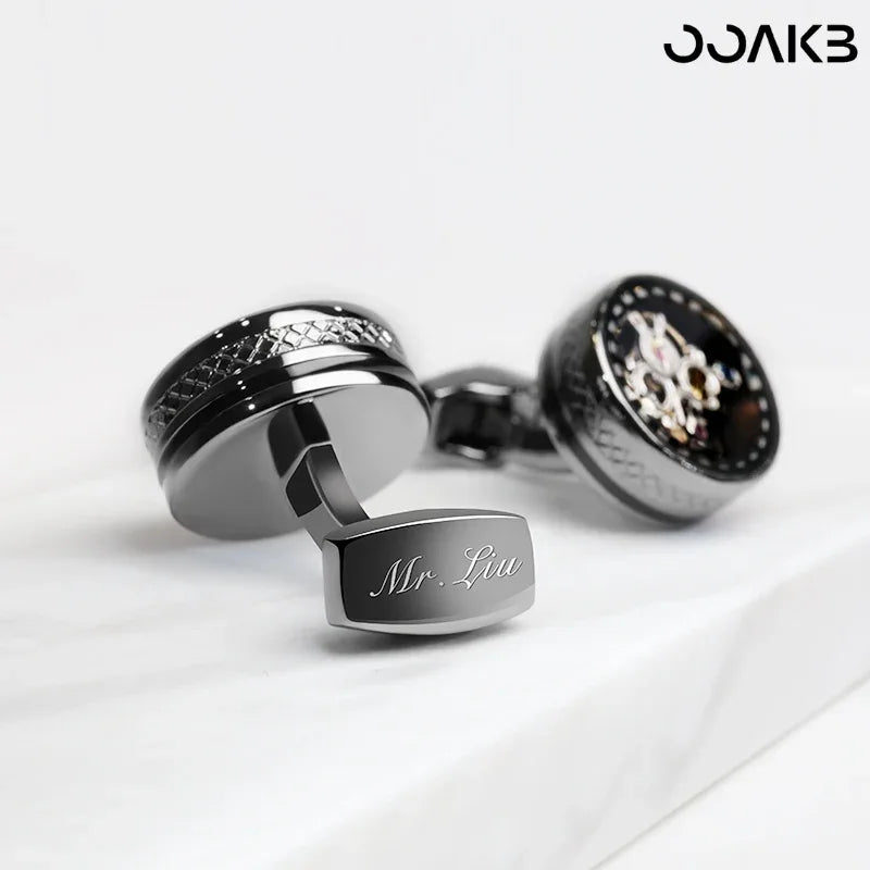 Tourbillon Gear Cufflinks - OOAKB