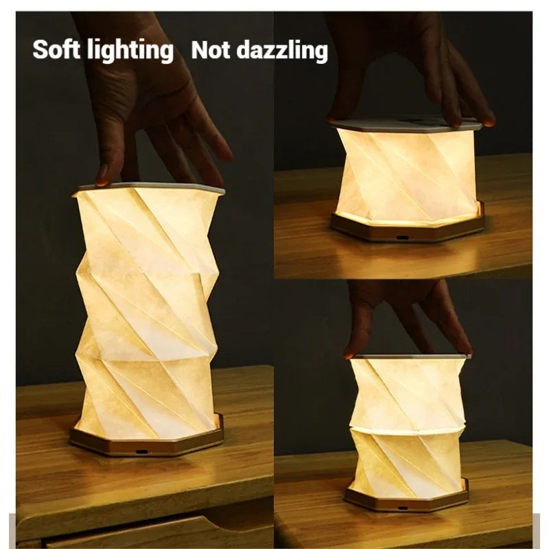 Twist Light - Photo-Engraved Warm Lamp - OOAKB