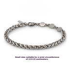 Customized Ge Cuban Bracelet - Ideal Iron Wedding Gift for Couples