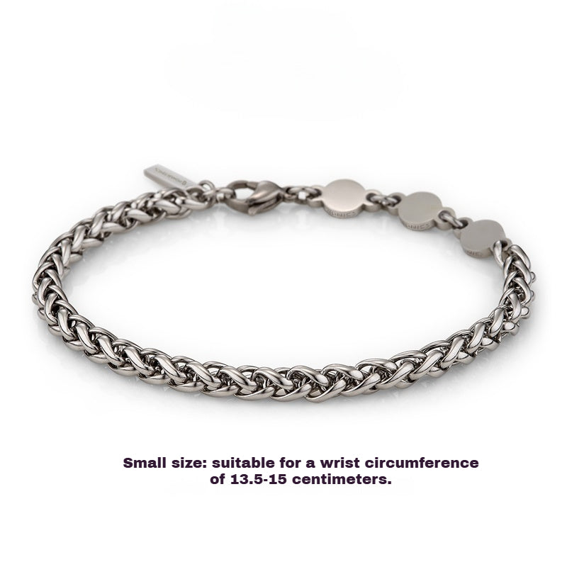 Customized Ge Cuban Bracelet - Ideal Iron Wedding Gift for Couples