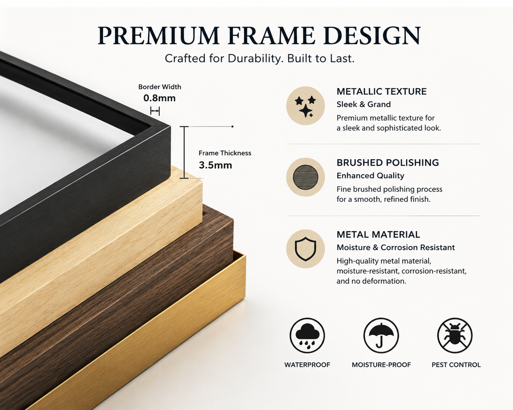 Custom 3D Wooden City Map Wall Art, detail infographic showing materials and construction