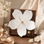 Handmade Porcelain Blossom Clock, product overview