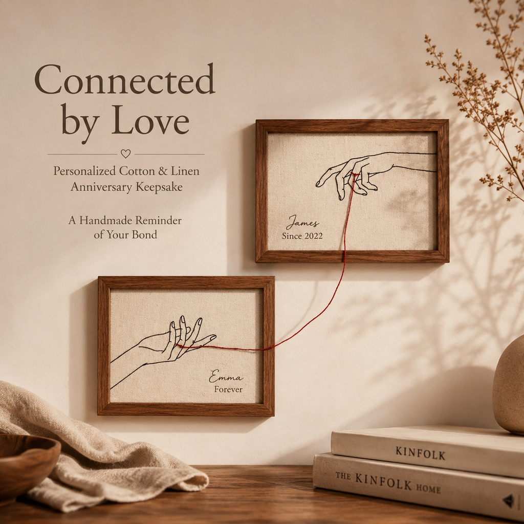 Personalized Embroidered Frame Set, size and feature guide