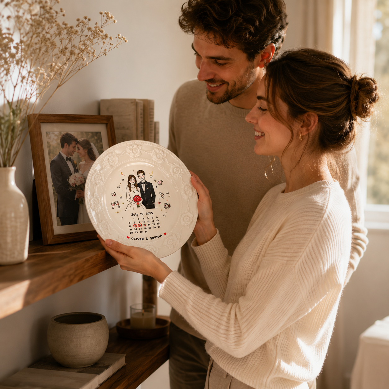 Personalized Hand, styled product view