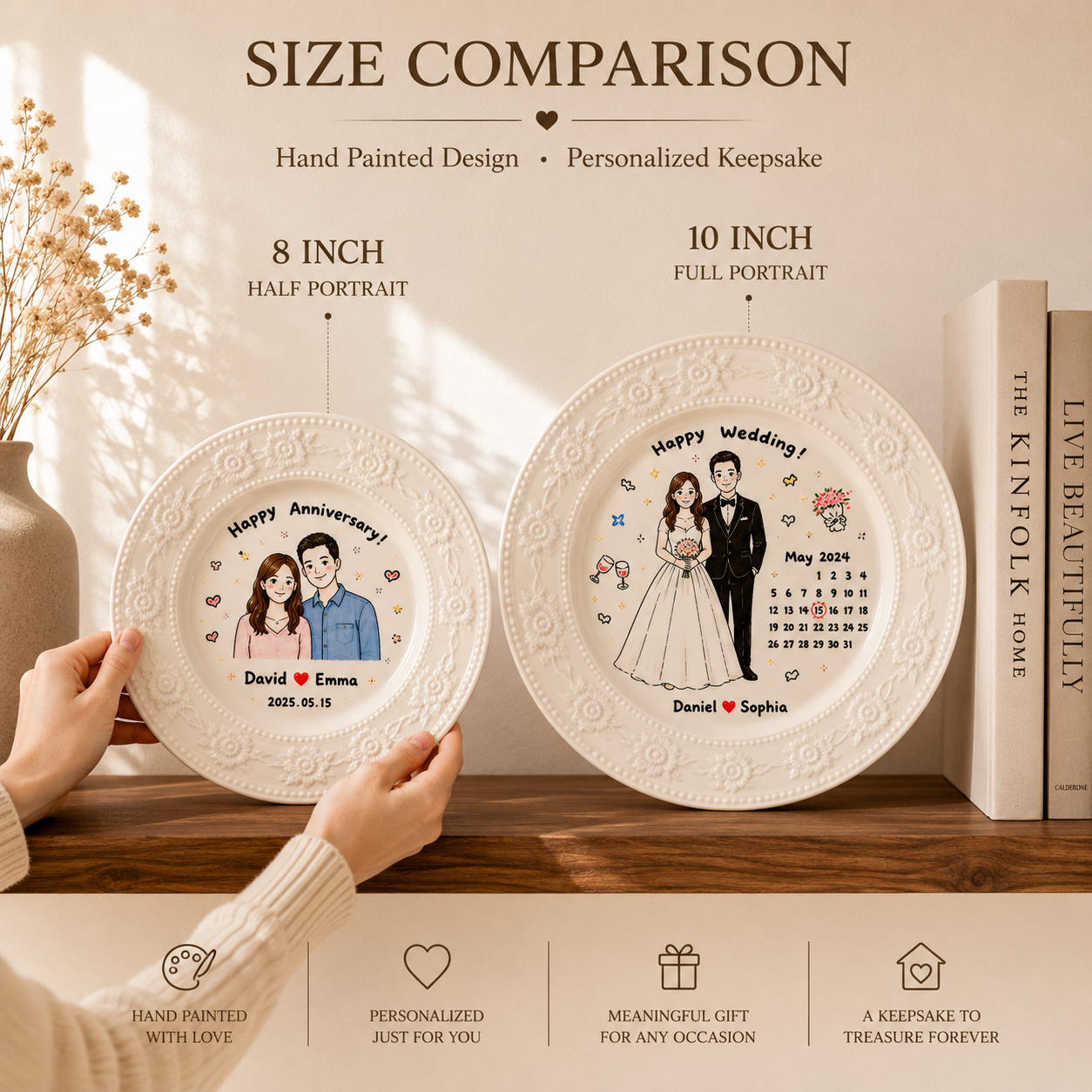 Personalized Hand, craftsmanship details