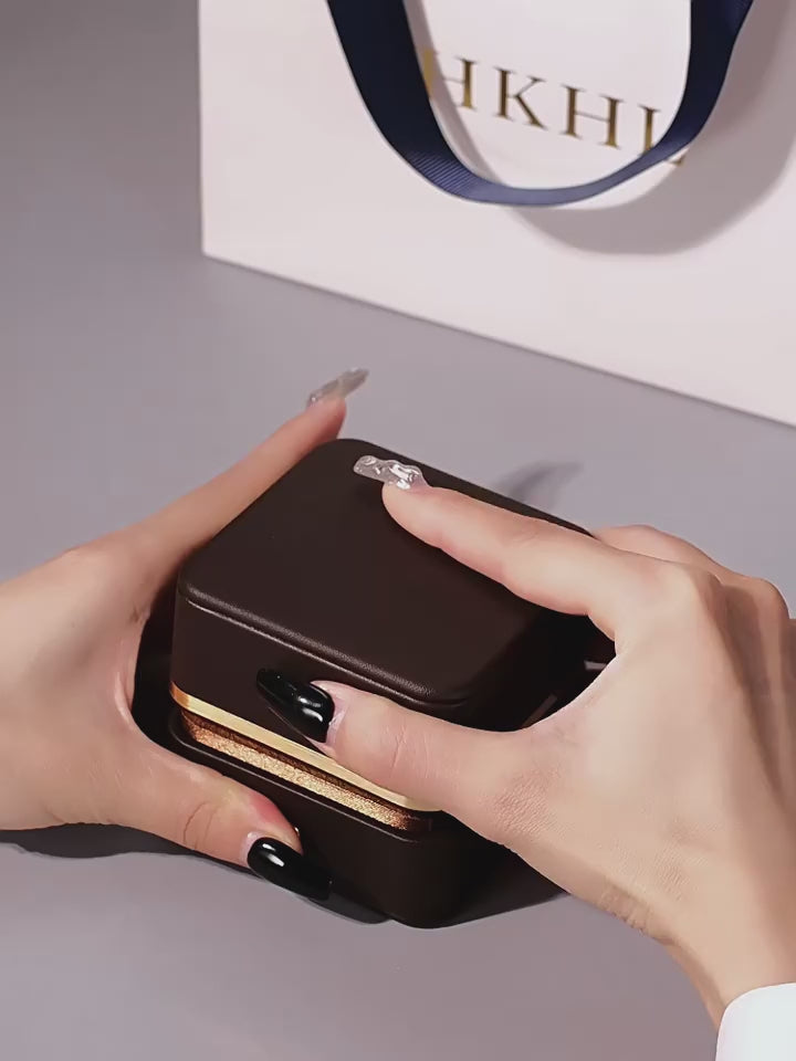 Ruby Earrings S925 Silver Women's Style