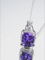 Twilight Secret Realm Series Natural Amethyst Collar Necklace