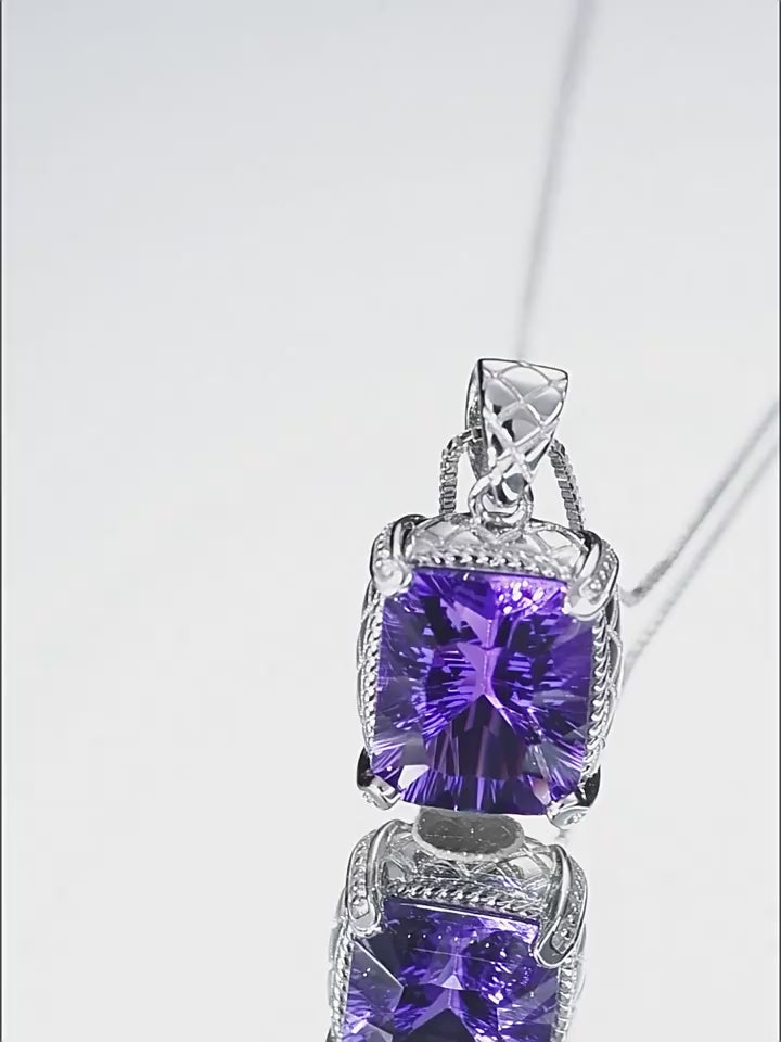 Twilight Secret Realm Series Natural Amethyst Collar Necklace