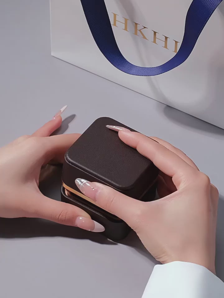 Sapphire Oval Ring S925 Silver Women's Style