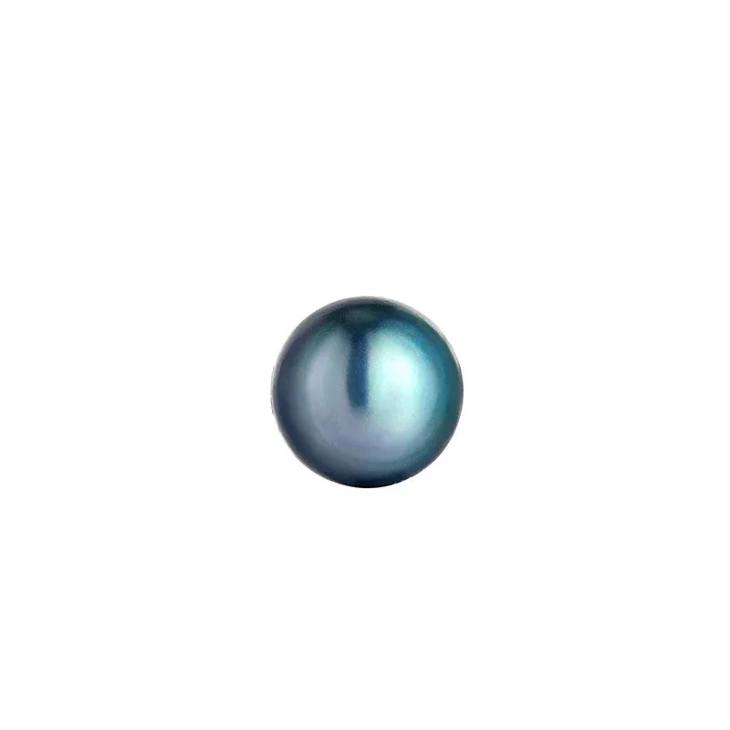 Dark Pearl Stud Earrings — isolated close-up of a single dark pearl stud