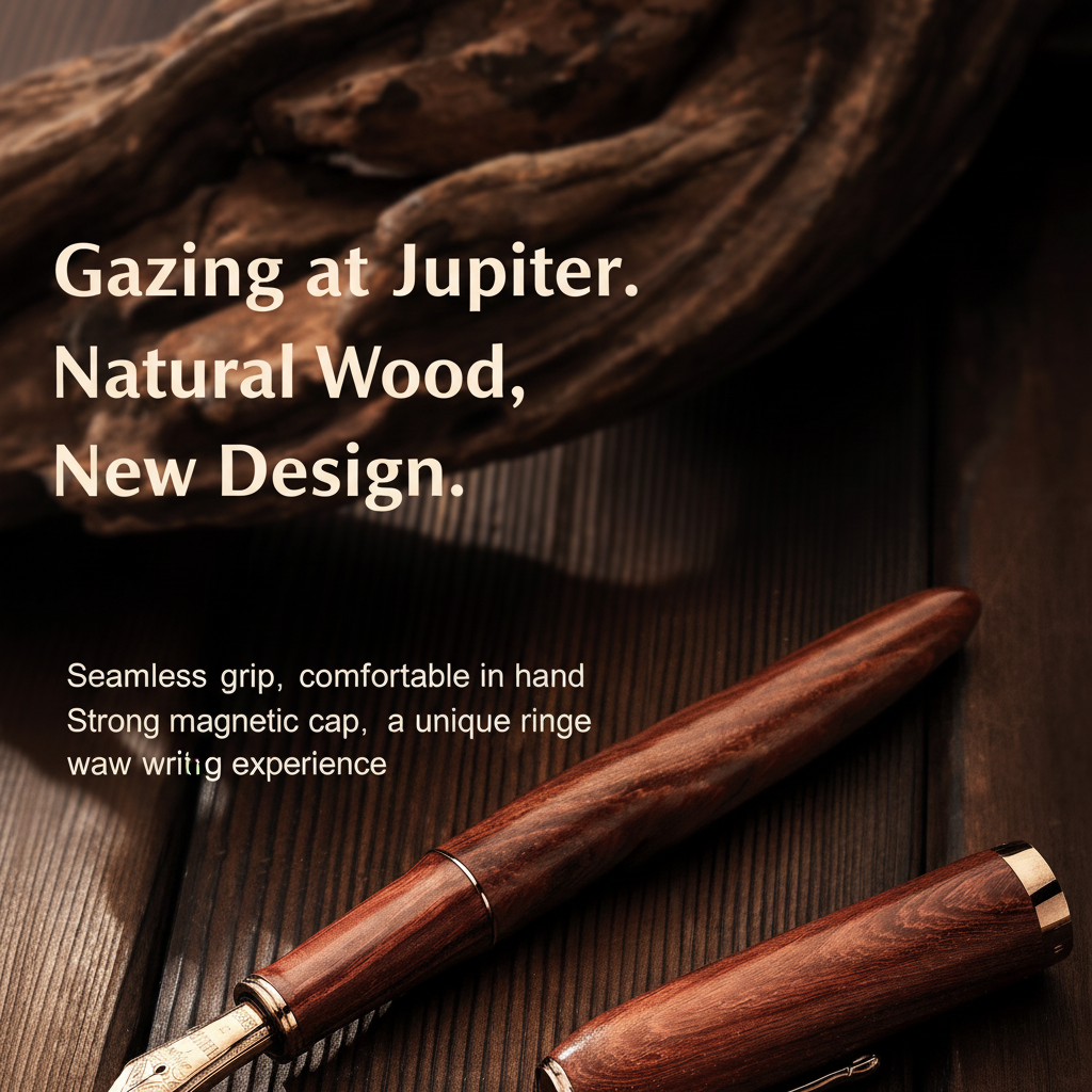Handcrafted Wooden Pen – 5th Wood Anniversary Gift